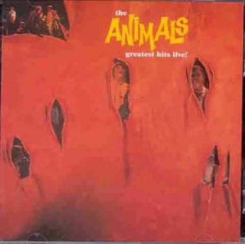 The Animals Greatest Hits Live! CD album (CDLP) UK ANMCDGR295086