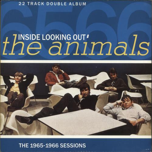 The Animals Inside Looking Out "The 1965-1966 Sessions" 2-LP vinyl record set (Double LP Album) UK ANM2LIN705638