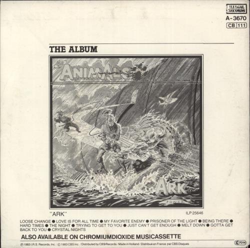 The Animals The Night 7" vinyl single (7 inch record / 45) UK ANM07TH872092