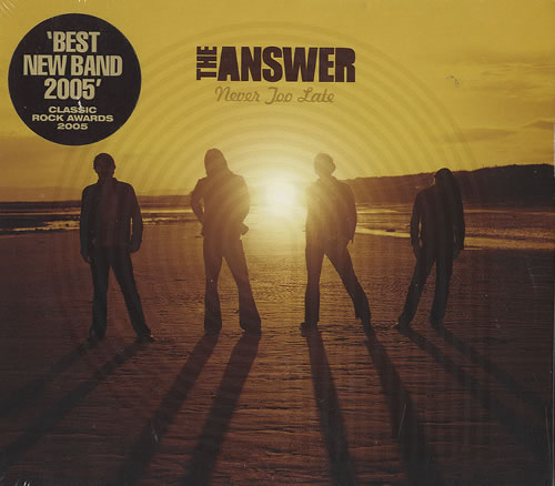 The Answer Never Too Late - E.P CD single (CD5 / 5") UK TQ9C5NE468307