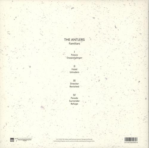 The Antlers Familiars - Purple/Black Splatter Vinyl + CD 2-LP vinyl record set (Double LP Album) UK W9J2LFA865212