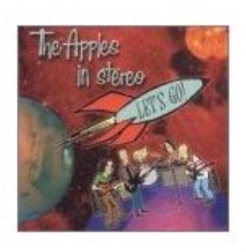 The Apples In Stereo Let's Go CD single (CD5 / 5") UK APZC5LE400660