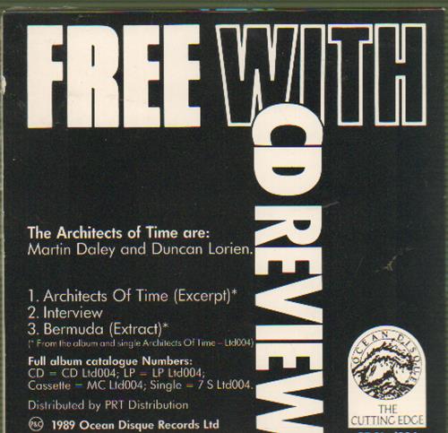 The Architects Of Time Architects Of Time 3" CD single (CD3) UK X-HC3AR674307