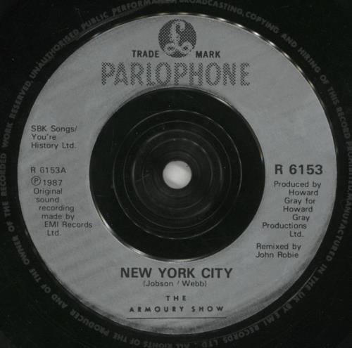 The Armoury Show New York City 7" vinyl single (7 inch record / 45) UK AMW07NE272377