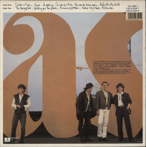 The Armoury Show Waiting For The Floods vinyl LP album (LP record) UK AMWLPWA316288