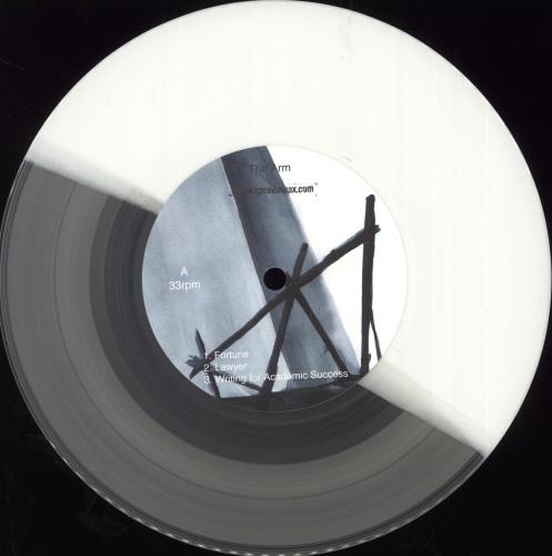 The Arm Fortune - Clear & White Vinyl + Numbered 7" vinyl single (7 inch record / 45) UK V1H07FO718068