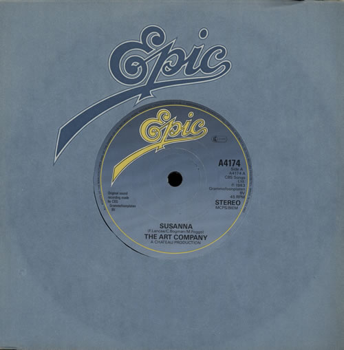 The Art Company Susanna - Solid 7" vinyl single (7 inch record / 45) UK T6A07SU575471
