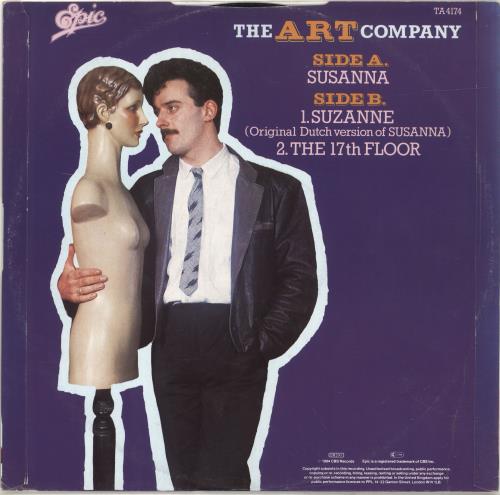 The Art Company Susanna 12" vinyl single (12 inch record / Maxi-single) UK T6A12SU530824