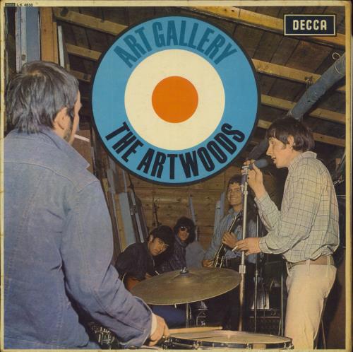 The Artwoods Art Gallery - 1st - VG vinyl LP album (LP record) UK ATWLPAR829942