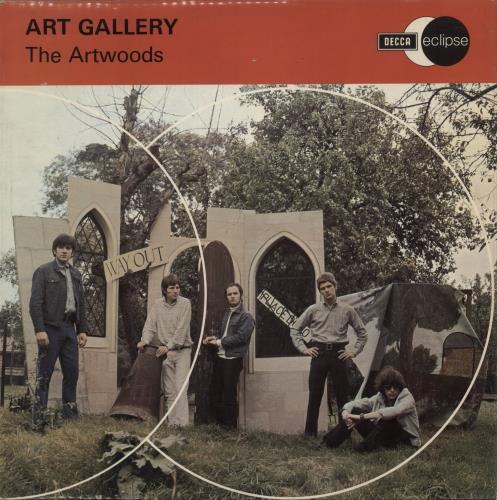 The Artwoods Art Gallery - VG vinyl LP album (LP record) UK ATWLPAR888875