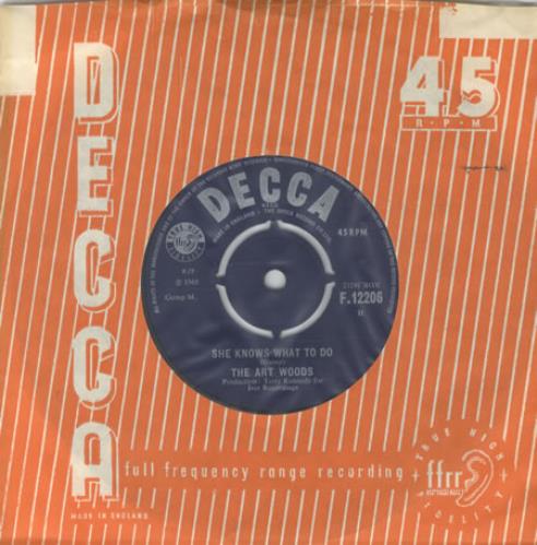 The Artwoods Goodbye Sisters 7" vinyl single (7 inch record / 45) UK ATW07GO344724
