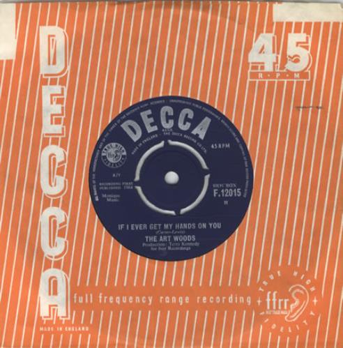The Artwoods Sweet Mary 7" vinyl single (7 inch record / 45) UK ATW07SW344723
