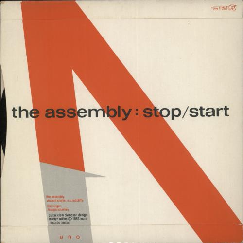 The Assembly Never Never 7" vinyl single (7 inch record / 45) UK ASM07NE28394