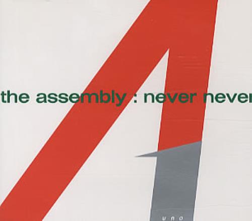 The Assembly Never Never CD single (CD5 / 5") UK ASMC5NE328414