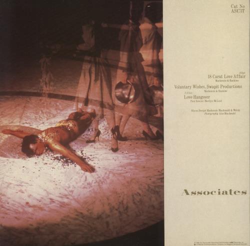 The Associates 18 Carat Love Affair 12" vinyl single (12 inch record / Maxi-single) UK ATS12CA101513