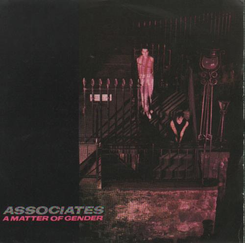 The Associates A Matter Of Gender 7" vinyl single (7 inch record / 45) UK ATS07AM105463