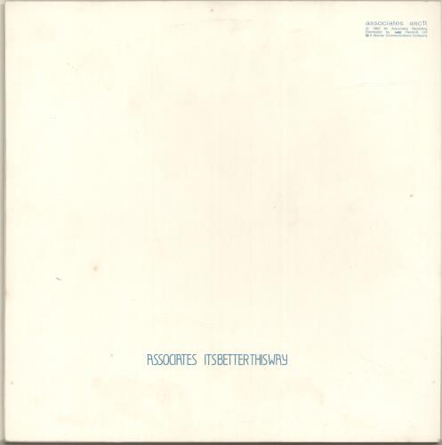 The Associates Party Fears Two - stickered p/s 12" vinyl single (12 inch record / Maxi-single) UK ATS12PA618446