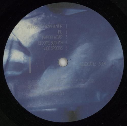 The Associates Sulk vinyl LP album (LP record) UK ATSLPSU92804