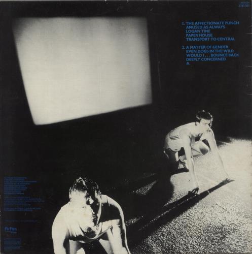 The Associates The Affectionate Punch + Inner - EX vinyl LP album (LP record) UK ATSLPTH869124