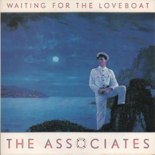 The Associates Waiting For The Loveboat 7" vinyl single (7 inch record / 45) UK ATS07WA139082