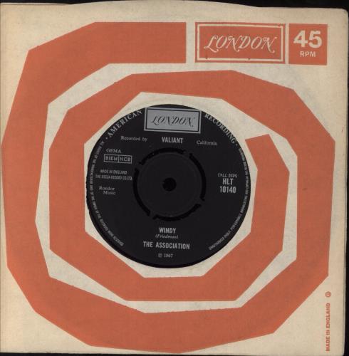 The Association Windy 7" vinyl single (7 inch record / 45) UK ASC07WI563031
