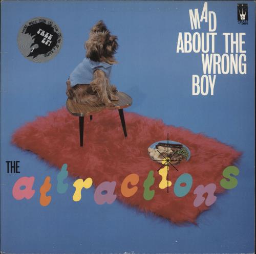 The Attractions Mad About The Wrong Boy + 7" single vinyl LP album (LP record) UK VK6LPMA709661