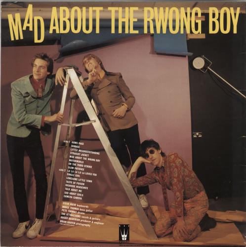 The Attractions Mad About The Wrong Boy + 7" single vinyl LP album (LP record) UK VK6LPMA709661