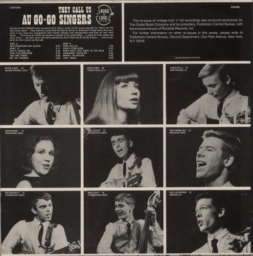 The Au Go-Go Singers They Call Us Au Go-Go Singers vinyl LP album (LP record) US 91FLPTH876169