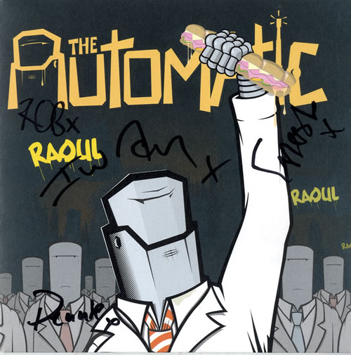 The Automatic Raoul - Autographed 7" vinyl single (7 inch record / 45) UK X0307RA377856