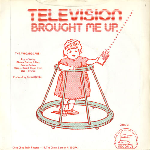 The Avocados I Never Knew 7" vinyl single (7 inch record / 45) UK V8Z07IN598150