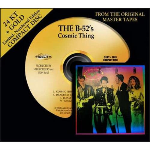 The B-52's Cosmic Thing CD album (CDLP) US B52CDCO500604