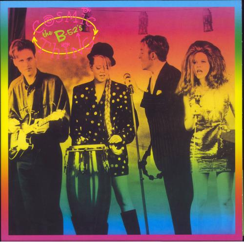 The B-52's Cosmic Thing vinyl LP album (LP record) UK B52LPCO824849