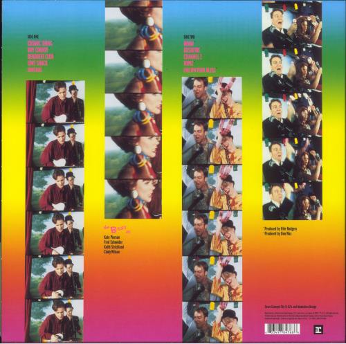 The B-52's Cosmic Thing vinyl LP album (LP record) UK B52LPCO824849