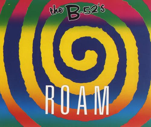The B-52's Roam CD single (CD5 / 5") German B52C5RO155791