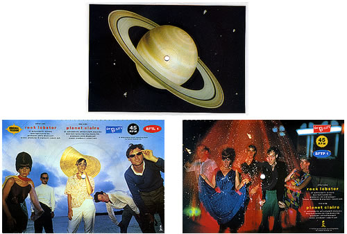 The B-52's Rock Lobster - Lobster & Planet Claire Discs shaped picture disc (picture disc vinyl record) UK B52SHRO370823