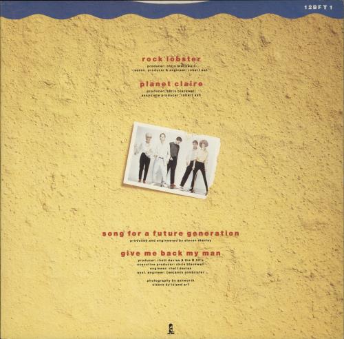 The B-52's Rock Lobster 12" vinyl single (12 inch record / Maxi-single) UK B5212RO102343