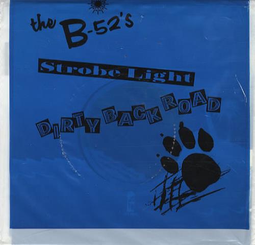 The B-52's Strobe Light 7" vinyl single (7 inch record / 45) UK B5207ST326036