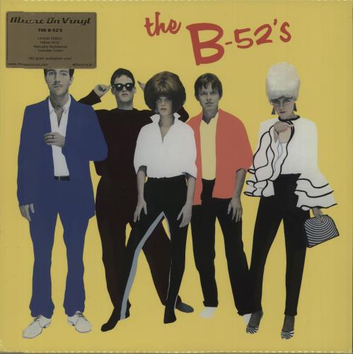 The B-52's The B-52's - Yellow Vinyl vinyl LP album (LP record) UK B52LPTH666354