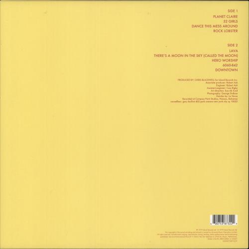 The B-52's The B-52's vinyl LP album (LP record) UK B52LPTH869891