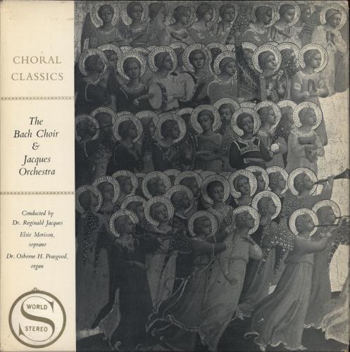 The Bach Choir Choral Classics vinyl LP album (LP record) UK 4H3LPCH784225