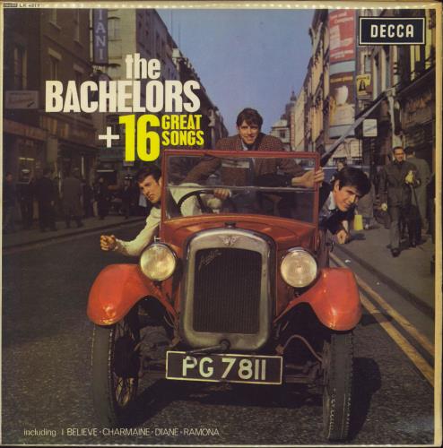 The Bachelors + 16 Great Songs vinyl LP album (LP record) UK BHLLPGR376660