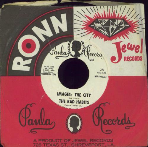 The Bad Habits Bad Wind 7" vinyl single (7 inch record / 45) US 47H07BA802387