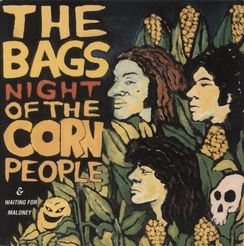 The Bags (Rock) Night Of The Corn People & Waiting For Maloney - Green and Yellow Vinyl vinyl LP album (LP record) Italian XW3LPNI868277