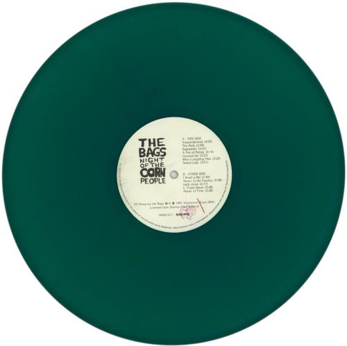 The Bags (Rock) Night Of The Corn People & Waiting For Maloney - Green and Yellow Vinyl vinyl LP album (LP record) Italian XW3LPNI868277
