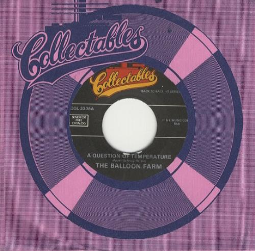 The Balloon Farm A Question Of Temperature / Moulty 7" vinyl single (7 inch record / 45) US BPM07AQ423672