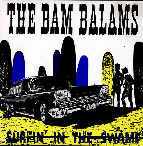 The Bam Balams Surfin' In The Swamp 7" vinyl single (7 inch record / 45) Australian V6107SU592307