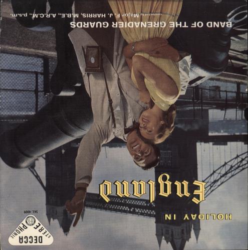 The Band Of The Grenadier Guards Holiday In England vinyl LP album (LP record) UK GUALPHO814894