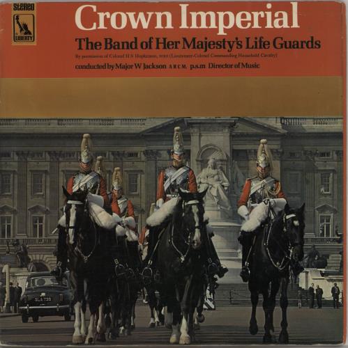 The Band Of The Life Guards Crown Imperial vinyl LP album (LP record) UK 8LGLPCR761969