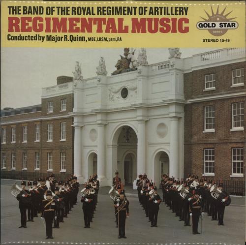 The Band Of The Royal Regiment Of Artillery Regimental Music vinyl LP album (LP record) UK YHMLPRE676561
