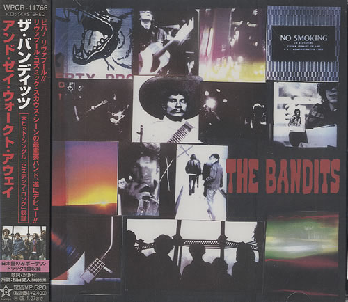 The Bandits And They Walked Away CD album (CDLP) Japanese TZ1CDAN490979